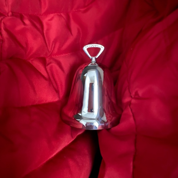 Reed & Barton  I Plain Silver Plate Bell Ornament - Picture 4 of 14